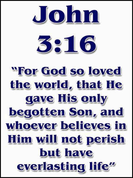 John3:16